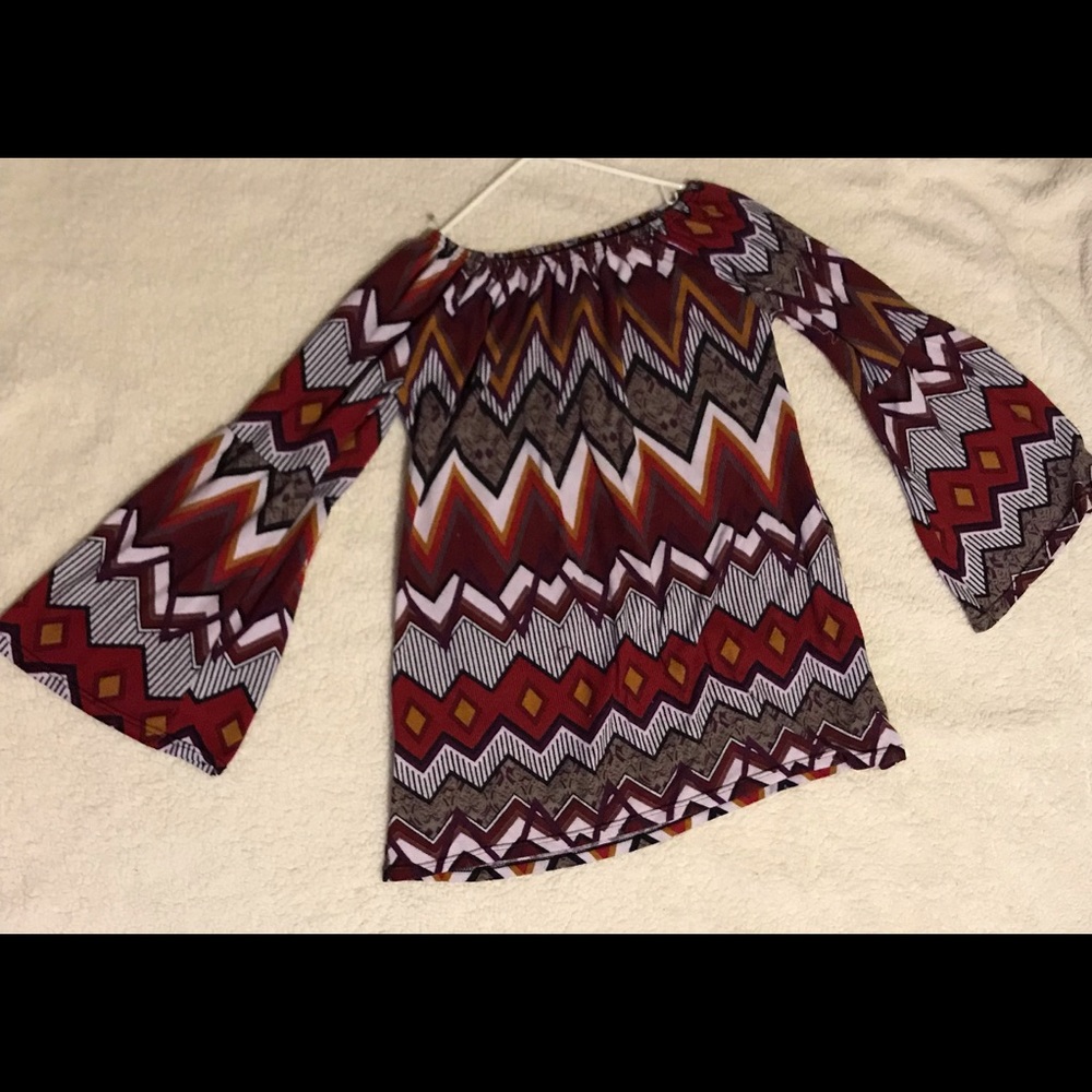 WinWin Women’s Sweater Tunic Long Bell Sleeves XL